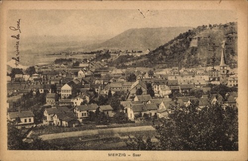 Merzig der saar - ak,