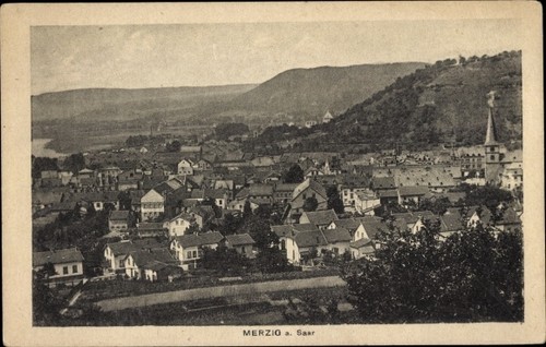 Merzig der saar - ak,