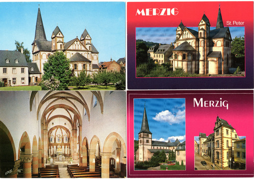 Merzig saar 4 verschiedene - -,