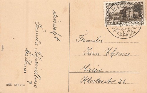 730754 saargebiet sst karte - 730754),