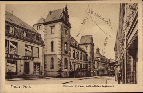 Merzig der saar - ak, an