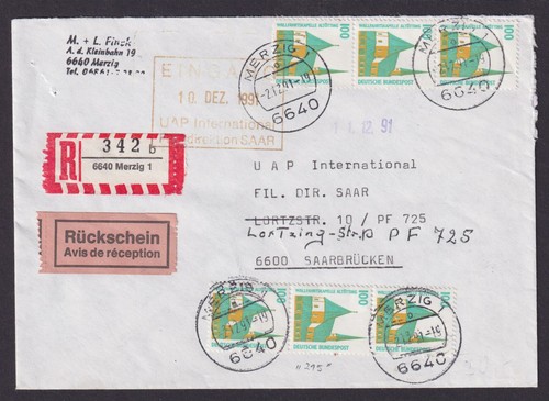 Bund brief rückschein mef - brief,