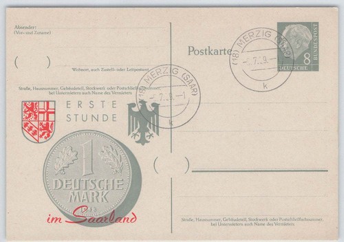 Saarland sonderkarte aus - saarland,