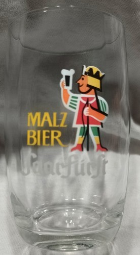 Altes facettiertes bierglas - facettiertes,