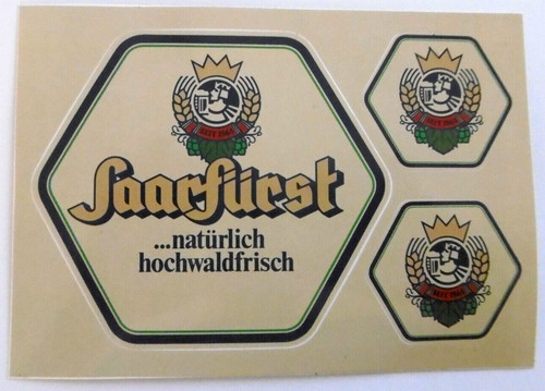 Werbe aufkleber saarfürst - werbe-aufkleber,