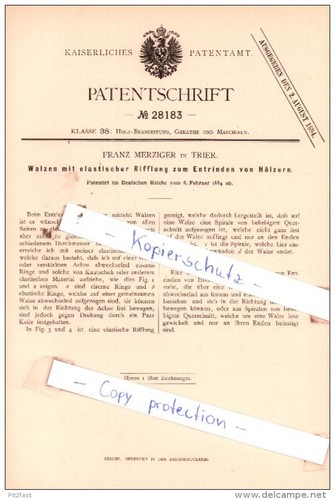 Original patent franz - original,