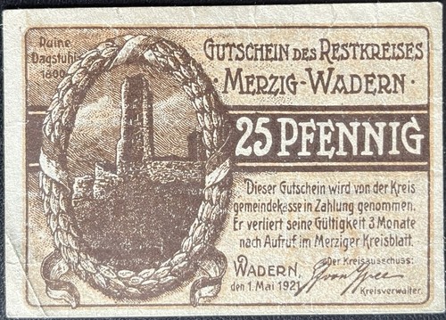 Pfennig merzig wadern - merzig,