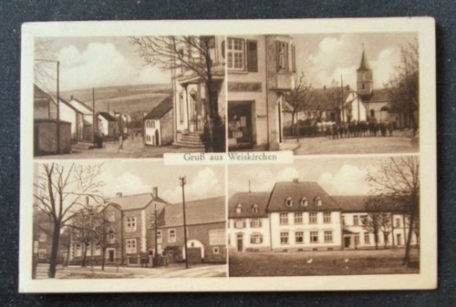 Alte postkarte weiskirchen - postkarte,