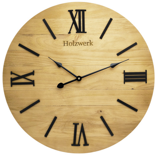 Holzwerk merzig holz wanduhr - holzwerk,