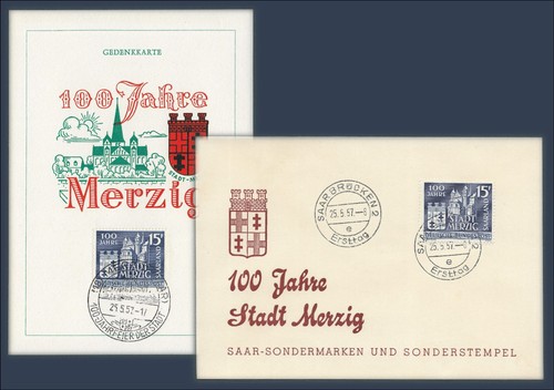 Saarland 100 jahre - 25.5.57,,