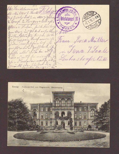Cd63 feldpost 1916 - feldpost,