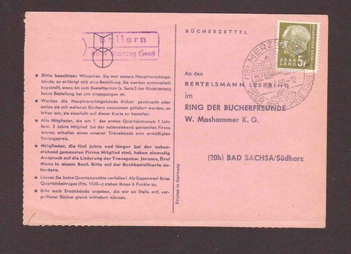 Cc55b saarland 1959 landpost - cc55b,