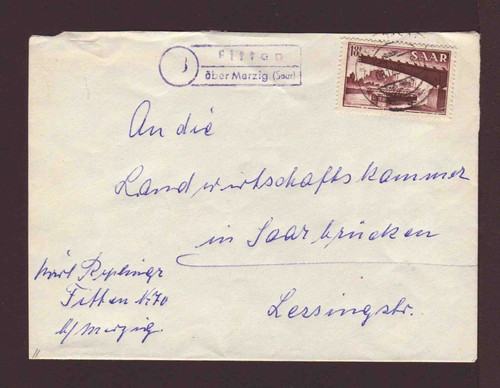 Ce57b saarland 1956 - ce57b, landpost