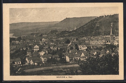 Merzig saar gesamtansicht - saar,,